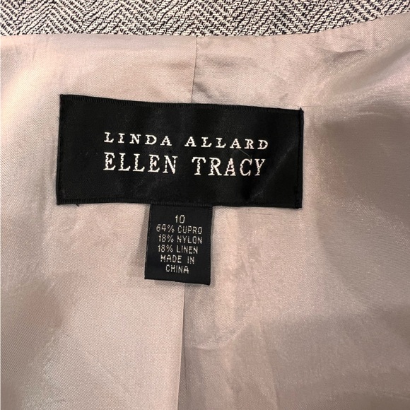 Linda Allard Ellen Tracy Womens Suit Jacket. Size 10 - Picture 7 of 8